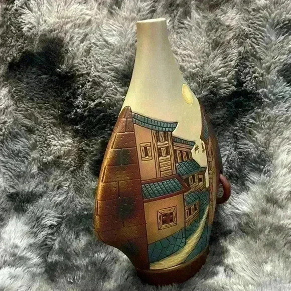 Decoration Home Work of Art Living Room Bookcase Ornaments Ceramic Vase - Picture 3 of 16